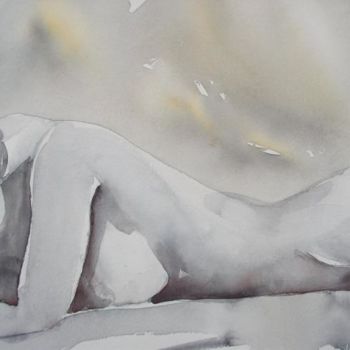 Painting titled "relax" by Cristina Monreali Rossi, Original Artwork
