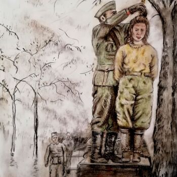Dibujo titulada "I will be saved" por Kiko Cristoni, Obra de arte original, Pastel
