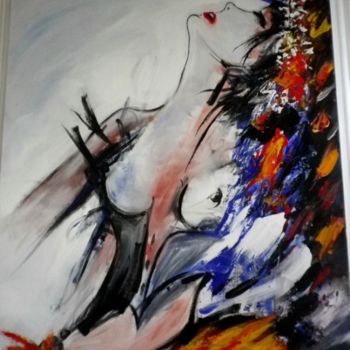 Malerei mit dem Titel "extase" von Criscol, Original-Kunstwerk