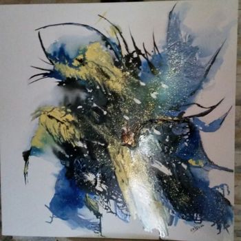 Painting titled "v228-laque-80x80-bo…" by Criscol, Original Artwork, Other