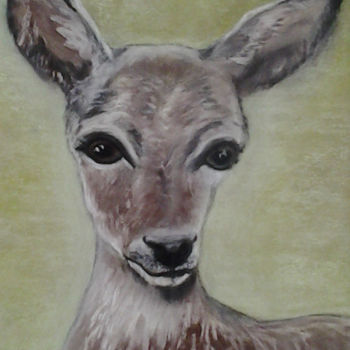 Drawing titled "biche.jpg" by Cristelle Ryba Isoard, Original Artwork