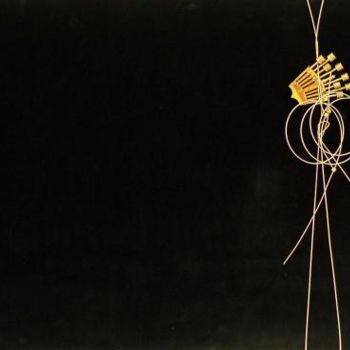 Collagen mit dem Titel "Desconcerto" von Cristina Oliveira, Original-Kunstwerk