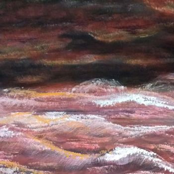 Malerei mit dem Titel "Red Sea" von Zeporojanu Cristina, Original-Kunstwerk