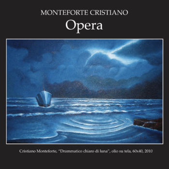 Malerei mit dem Titel "drammatico chiaro d…" von Cristiano Monteforte, Original-Kunstwerk