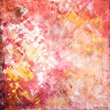 Painting titled "tela-estilhacos-0-8…" by Teresa Cristina De Paula Eduardo, Original Artwork