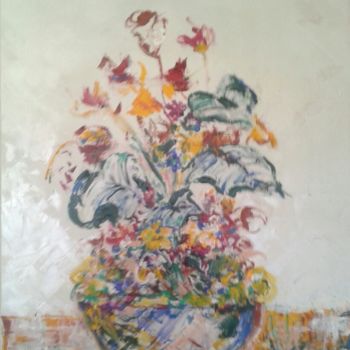 Schilderij getiteld "vaso-de-flores.png" door Teresa Cristina De Paula Eduardo, Origineel Kunstwerk