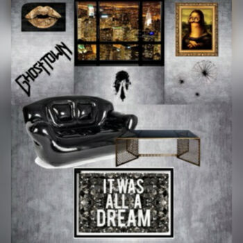 Arte digitale intitolato "It was all a dream" da Cristina Frassoni, Opera d'arte originale, Lavoro digitale 2D