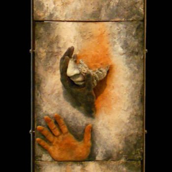 Scultura intitolato "Ascensione" da Cristina Scalorbi, Opera d'arte originale, Terracotta