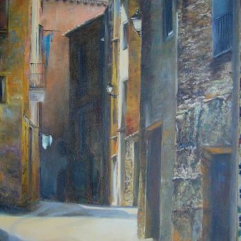 Painting titled "Viana" by Cristina Del Rosso, Original Artwork, Oil