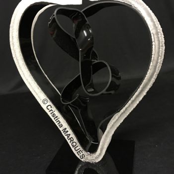 雕塑 标题为“Coeur Brisé” 由Cristina Marquès, 原创艺术品, 塑料