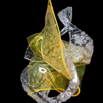 Скульптура под названием "Aliciidae" - Cristina Marquès, Подлинное произведение искусства, Пластмасса