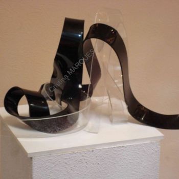 Escultura titulada "Le Tango" por Cristina Marquès, Obra de arte original, Plástico