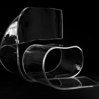 Escultura intitulada "Sculpture-fauteuil…" por Cristina Marquès, Obras de arte originais, Plástico