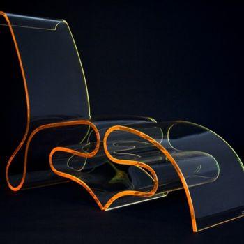 雕塑 标题为“Sculpture-fauteuil…” 由Cristina Marquès, 原创艺术品, 塑料