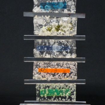 雕塑 标题为“Cristina Ice Tower” 由Cristina Marquès, 原创艺术品, 塑料