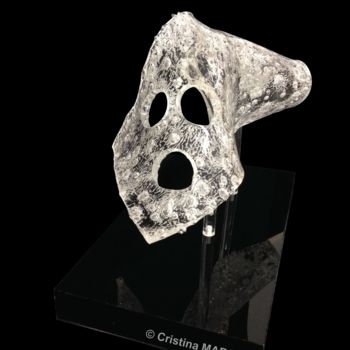 Sculptuur getiteld "Scream" door Cristina Marquès, Origineel Kunstwerk, Plastic