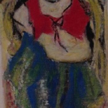 Pintura titulada "La muñeca HolANDESA" por Cristina Vidal, Obra de arte original