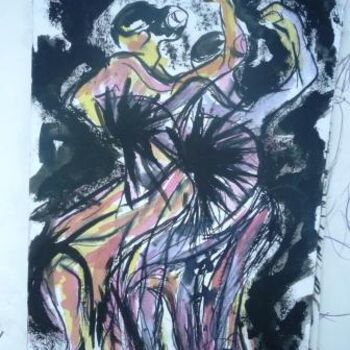 Pintura titulada "Sólo bailaoras..." por Cristina Vidal, Obra de arte original