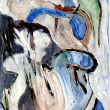 Картина под названием "Faery Dream" - Catherine Rogers, Подлинное произведение искусства, Масло