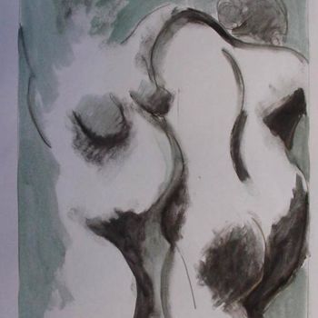 Painting titled "Life Drawing 23" by Catherine Rogers, Original Artwork, Oil