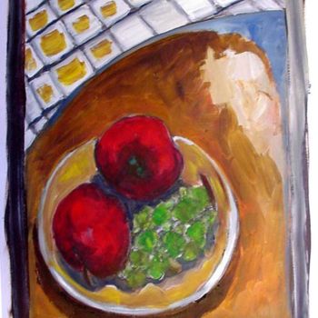 Painting titled "Still Life 2" by Catherine Rogers, Original Artwork, Oil