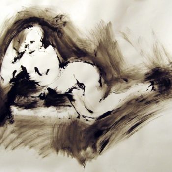 Malerei mit dem Titel "Figure: Rudenskold…" von Catherine Rogers, Original-Kunstwerk, Öl