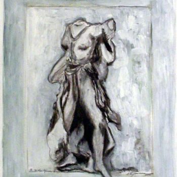 Картина под названием "Greek Goddess" - Catherine Rogers, Подлинное произведение искусства