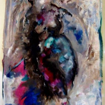 Malarstwo zatytułowany „Running Nude” autorstwa Catherine Rogers, Oryginalna praca, Olej