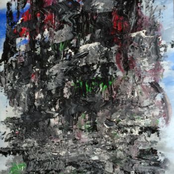 Malarstwo zatytułowany „Bombardements” autorstwa Lrog, Oryginalna praca