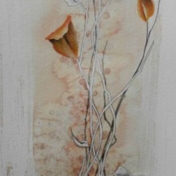 Painting titled "Branches" by Lucie Richard, Original Artwork