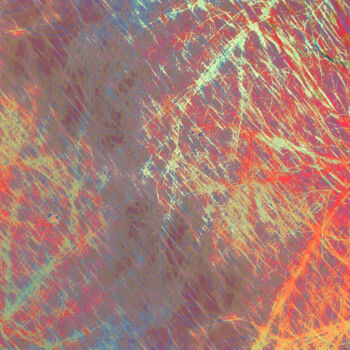 Картина под названием "ABSTRACT CHERRY ON…" - Cryptid, Подлинное произведение искусства, Цифровая живопись