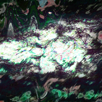 Painting titled "ABSTRACT STROBE FLA…" by Cryptid, Original Artwork, Digital Painting