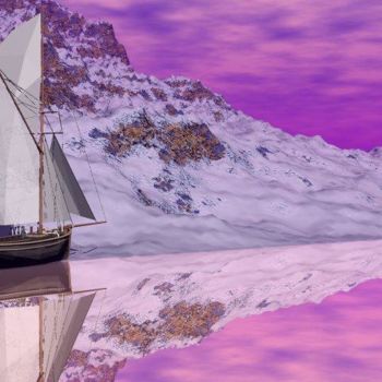 Digital Arts titled "Sailing" by Kelly Christiansen, Original Artwork