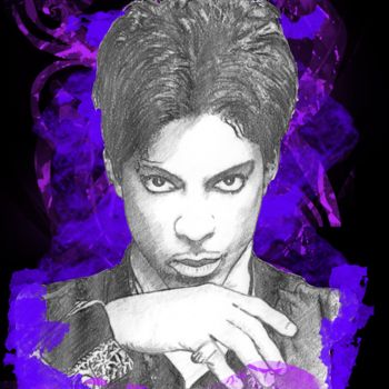 「Prince」というタイトルのアートクラフト Christophe Tellierによって, オリジナルのアートワーク, その他