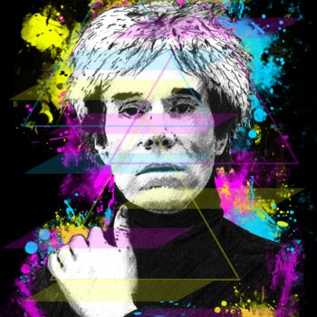 Artcraft titled "Andy Warhol (Hommag…" by Christophe Tellier, Original Artwork, Other