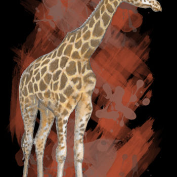 Artcraft titled "Madame Girafe" by Christophe Tellier, Original Artwork, Other
