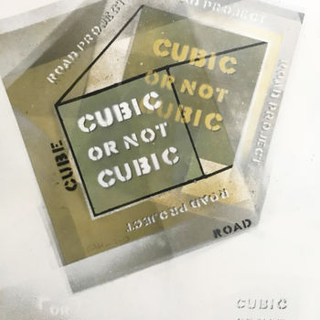 Pittura intitolato "Road Project - Vari…" da Cubic Or Not Cubic, Opera d'arte originale, Acrilico