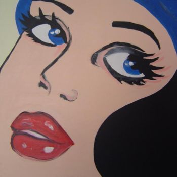 Painting titled "11 - 2006 - POP ART…" by Marie C. Cudraz, Original Artwork