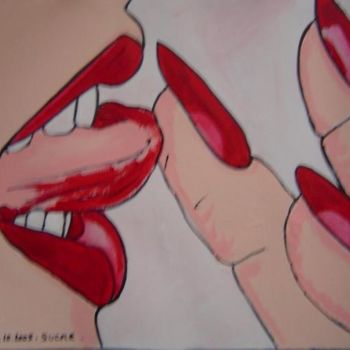 Painting titled "11-2005 - SUCRE" by Marie C. Cudraz, Original Artwork