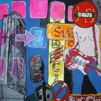 "06-2006 - SEX - ROC…" başlıklı Tablo Marie C. Cudraz tarafından, Orijinal sanat, Petrol