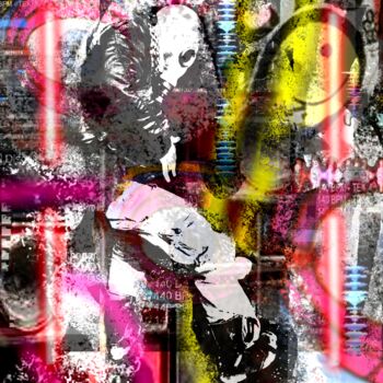 Grafika cyfrowa / sztuka generowana cyfrowo zatytułowany „Tekno” autorstwa Facundo Varas, Oryginalna praca, Malarstwo cyfrowe