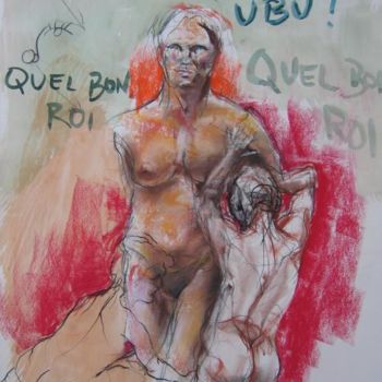 Drawing titled "Lautréamont 4" by Currado Malaspina, Original Artwork