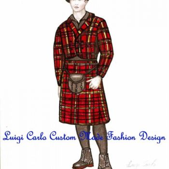 Digital Arts titled "Fashion design cust…" by Luigi Carlo, Original Artwork, Other