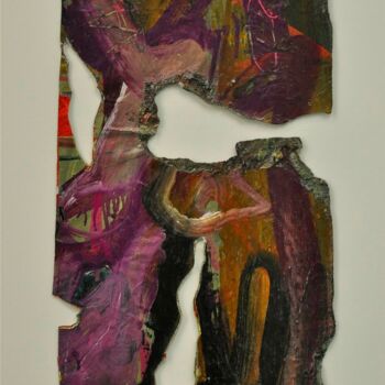 "Eurydice, (Br.#14),…" başlıklı Tablo Cy Pavel tarafından, Orijinal sanat, Petrol Karton üzerine monte edilmiş