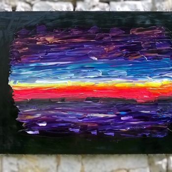 Peinture intitulée "NEW DAY" par Cyl Van Oycke, Œuvre d'art originale