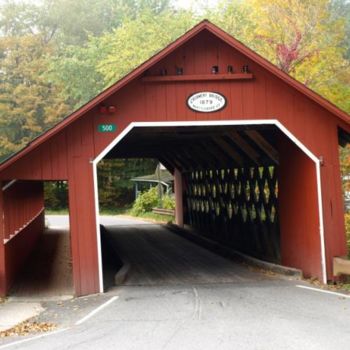 Photography titled "Creamery Bridge Fro…" by Cynthia Brown Yackenchick, Original Artwork