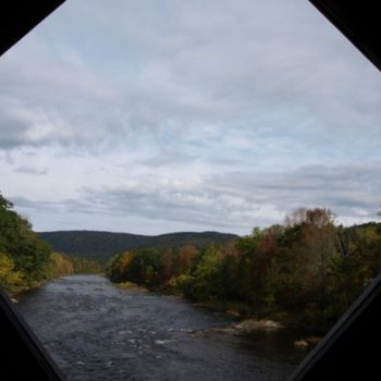 Photography titled "West River View" by Cynthia Brown Yackenchick, Original Artwork