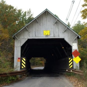 Photography titled "A Vermont Covered B…" by Cynthia Brown Yackenchick, Original Artwork