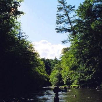 Photography titled "Green River Cairns" by Cynthia Brown Yackenchick, Original Artwork