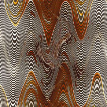 Digitale Kunst mit dem Titel "Transverse Wave" von Cyprian Hołownia, Original-Kunstwerk, 2D digitale Arbeit
